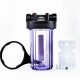 Water filter Big Blue 10" transparent 1´´ with bracket and wrench