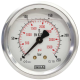 Pressure gauge 0-160 63MM 1/4"M back WIKA
