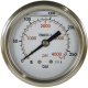 Pressure gauge 0-250 63MM 1/4"M back