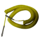 Yellow Spiral Tube 8x5 20m 2 swivel and spring M1/4